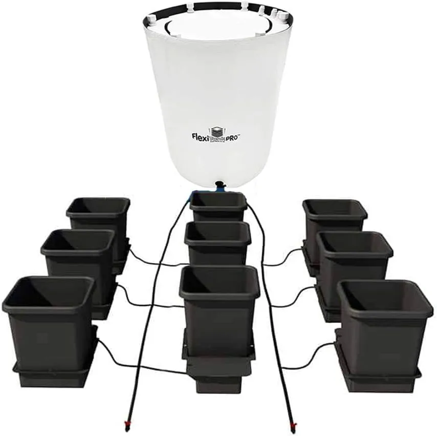 AutoPot 9 Pot System with 25 gal Flexi Tank PRO (3.9 gal Pots)