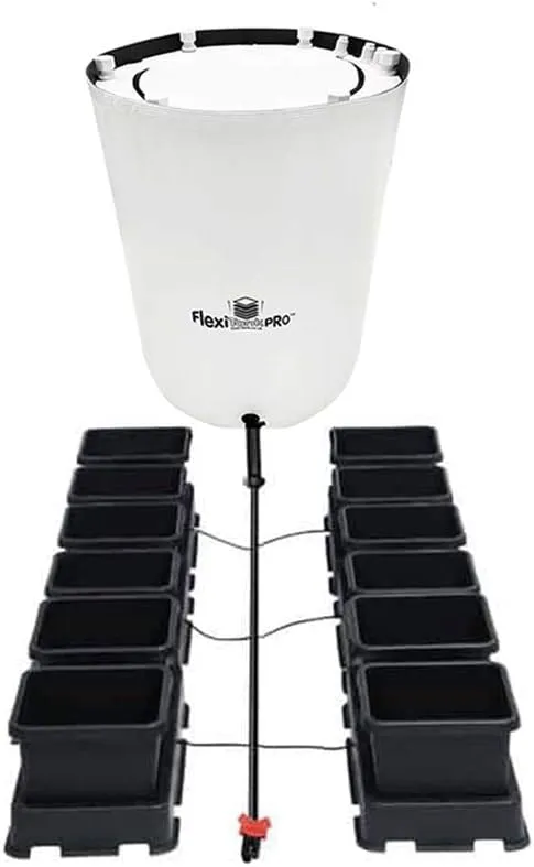 AutoPot Easy2Grow 12 System GO Large 3.9 gal Pots w/ 25 gal Flexi Tank Pro
