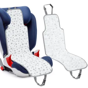Baby Car Seat Cooling Pad Foldable Car Seat Cooler for Baby Toddler Kid, Soft Breathable Multifunctional Universal Stroller High Chair for Hot Weather(Star)