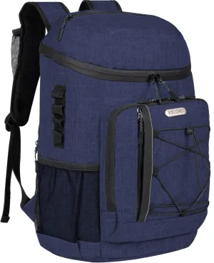 Backpack Coolers Insulated Leak Proof 30 Cans, Soft Sided Insulated Cooler Bags Ice Chest Backpack for Beach Travel Camping, with Reusable Ice Packs