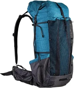 Backpack Pro Travel Camping Hiking Backpack Outdoor Ultralight Frameless Packs(Blue)