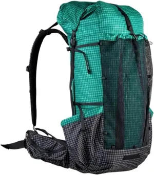 Backpack Pro Travel Camping Hiking Backpack Outdoor Ultralight Frameless Packs(Green)