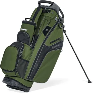 Bag Boy Chiller Hybrid ZP Golf Stand Bag, 14 Way Top with Full Length Individual Dividers, Dedicated Putter Well, Removable Cooler, 10 Pockets