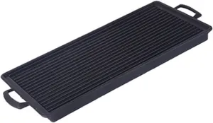 BBQ Grill,Portable Barbecue Grills Pans NonStick Rectangular Grills Plate Baking Tray Barbecue Plate for Indoor Outdoor Cooking