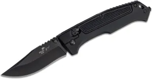 Bear Ops Rancor IV Knife, 4-1/2″ Black Aluminum Slide Lock Modified Clip Point – MC-550-AlBK-B