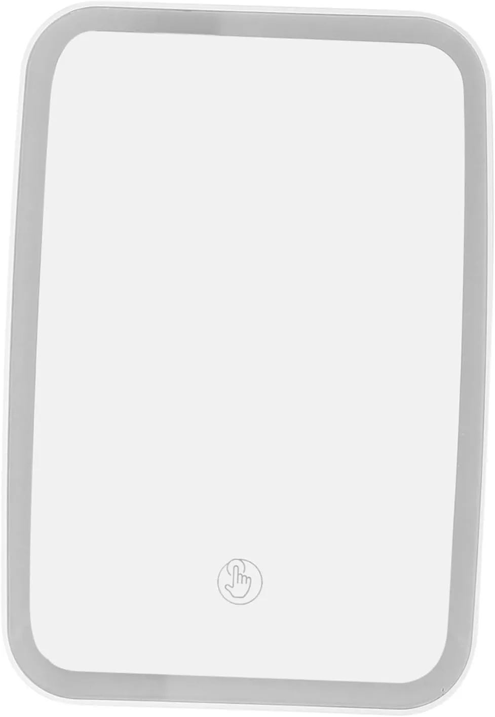 Beaupretty Portable Led Lighted Makeup Mirror Rechargeable Compact Design for Travel Home Office Use for Makeup Application and Grooming
