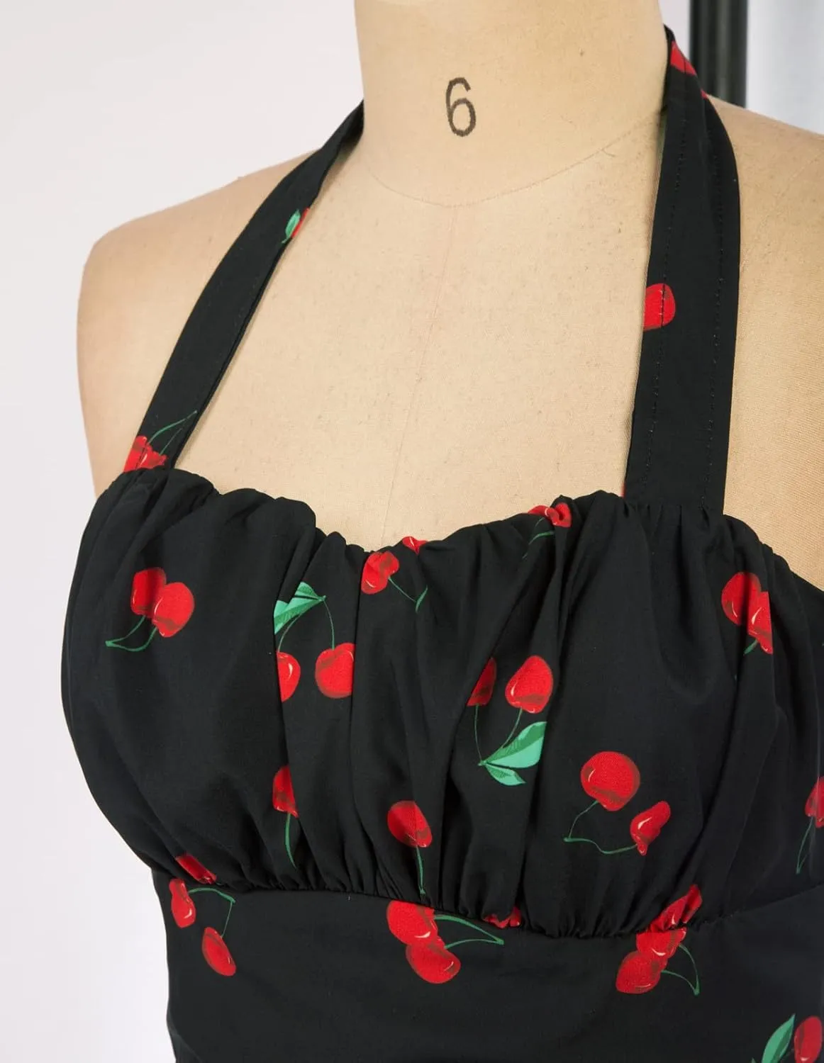 Belle Poque Women's Vintage Sleeveless Solid Floral Ruched Summer Cute A-Line Flowy Swing Midi Dress