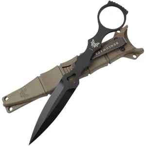 Benchmade 176 SOCP Black Dagger Sandstone Sheath