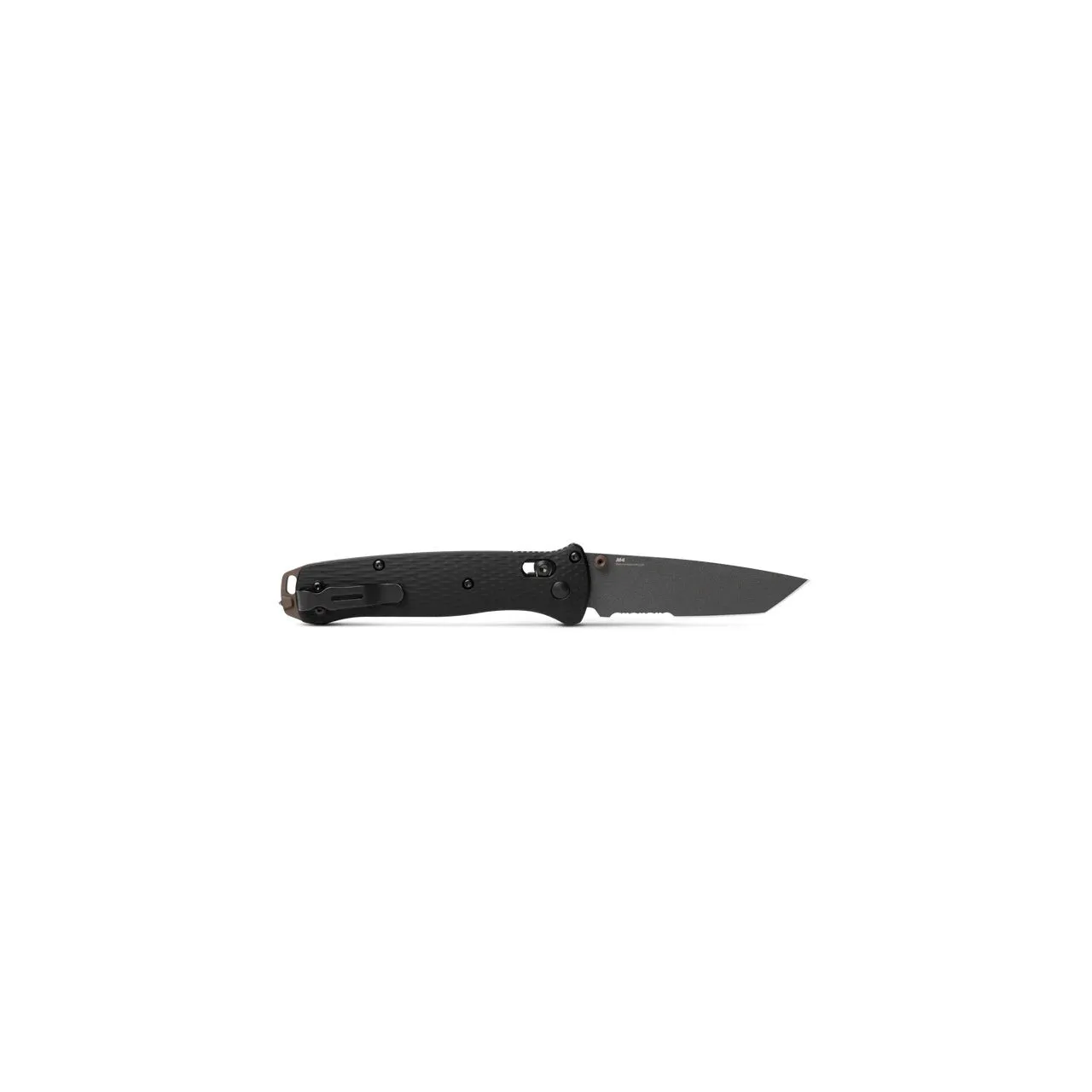 Benchmade 537GY-03 Bailout Axis Folding Knife Black Aluminum Serrated Edge