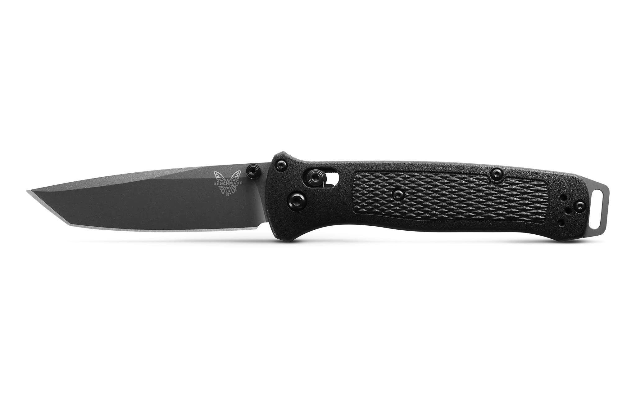 Benchmade Bailout 537GY Black Grivory 3.38'' Folding Pocket Knife