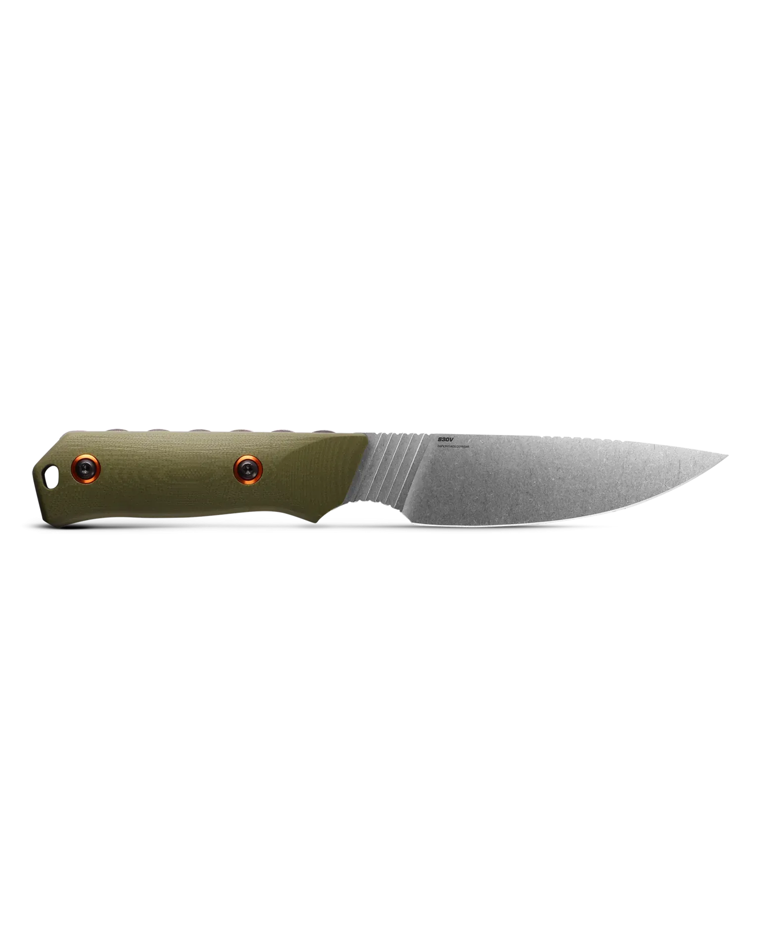 Benchmade Raghorn Fixed Blade OD Green G10 Satin 4" Drop Point Knife (15600-01)