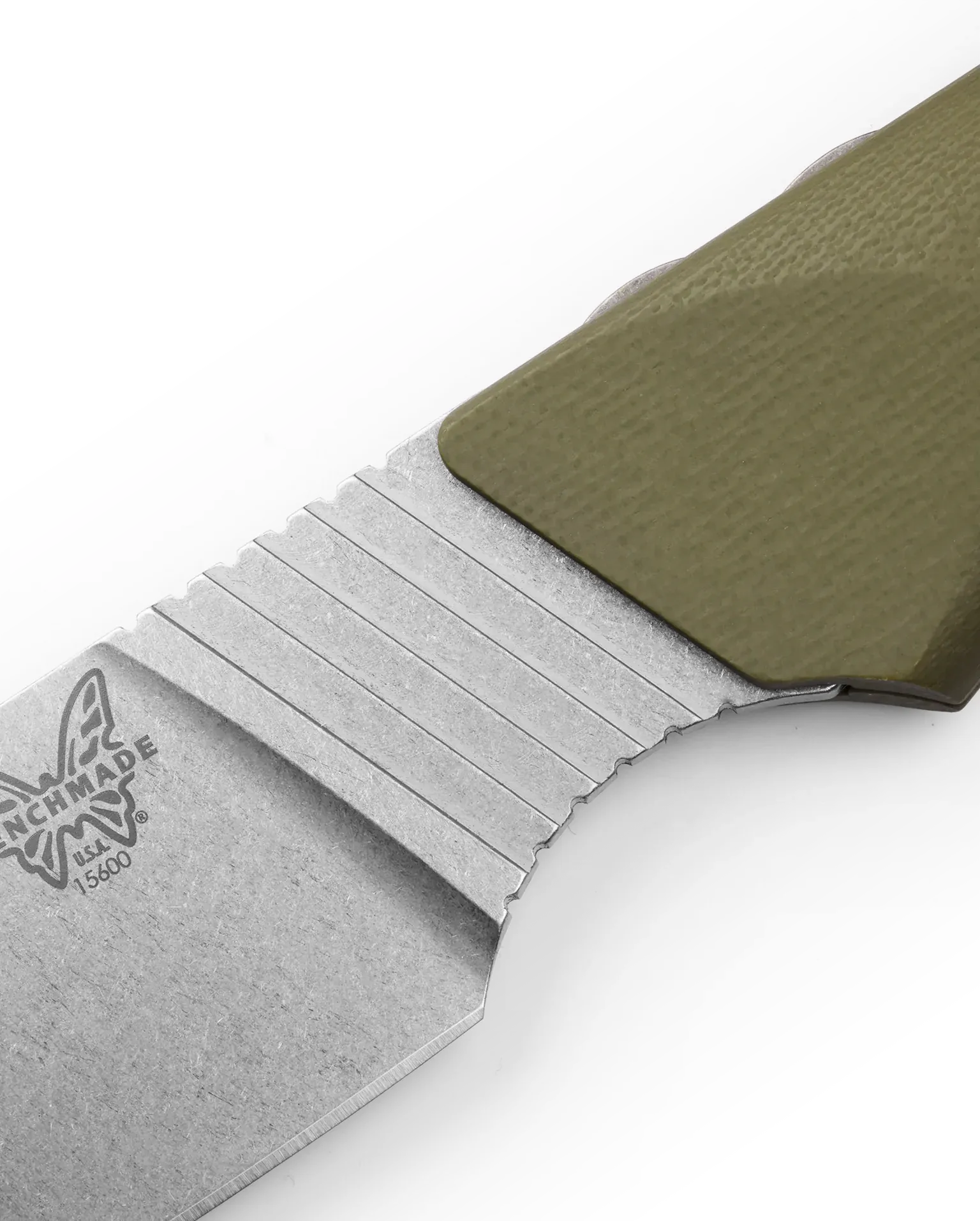 Benchmade Raghorn Fixed Blade OD Green G10 Satin 4" Drop Point Knife (15600-01)