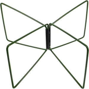 BESPORTBLE Foldable Stainless Steel Cooler Holder Weather Resistant Portable Stand for Camping Hiking Picnic Sturdy Storage Rack for Outdoor Equipment