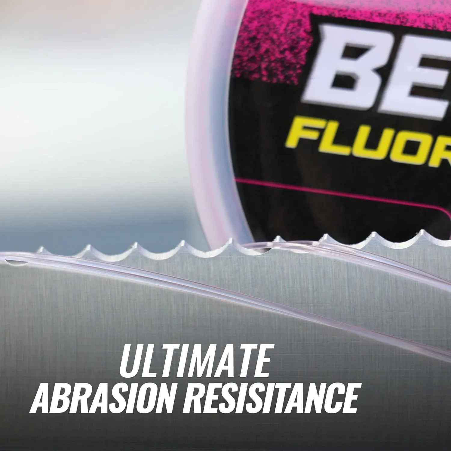 Beyond Fluorocarbon Leader Fishing Line - 100% Pure Fluorocarbon Leader Material - Highly Abrasion Reistant - Invisible Underwater- Shock Resistant - Incredible Knot Strength 50 Yard Spool