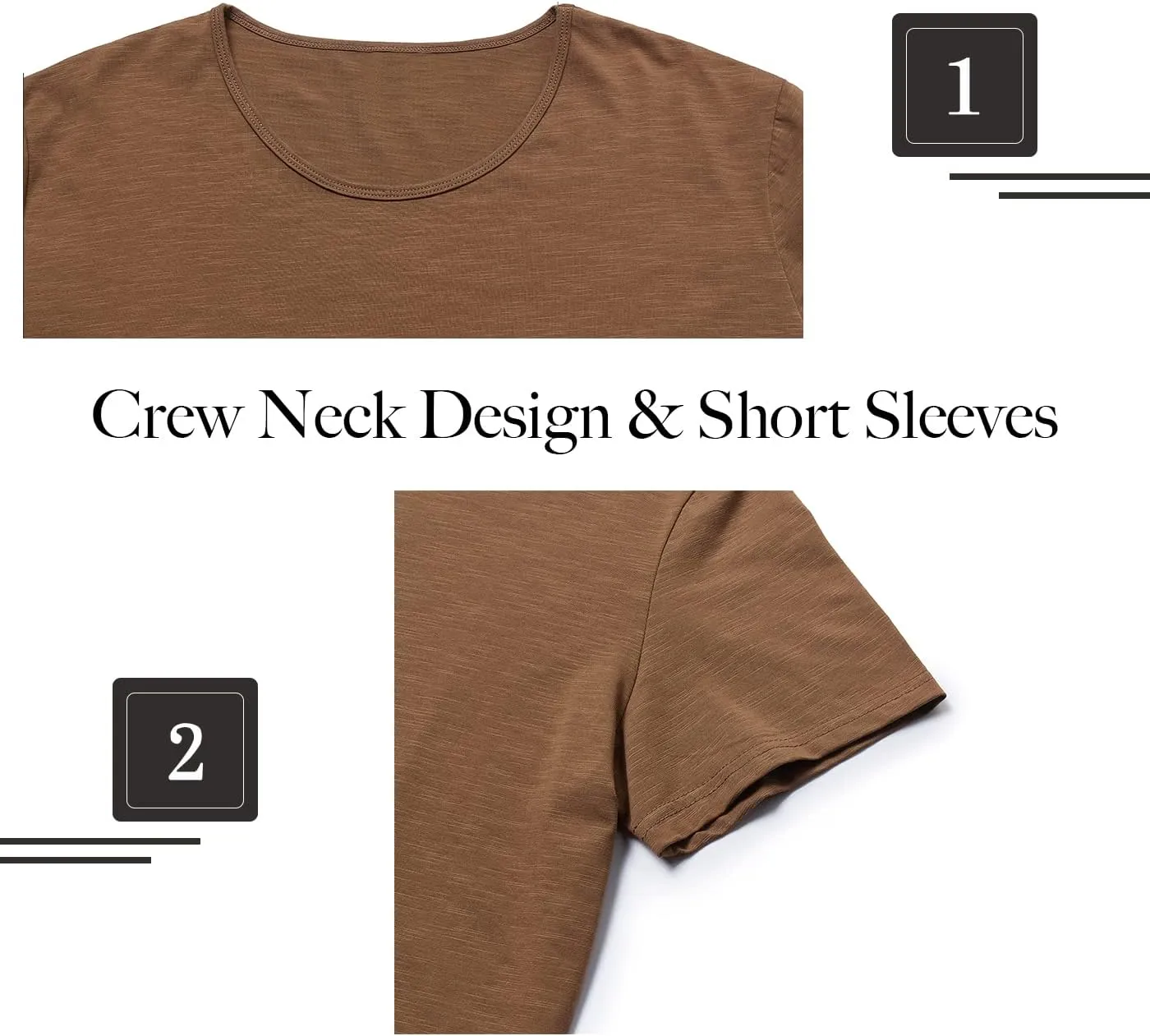 Big and Tall Mens Tshirts Longline Extra Long Shirts Hipster Reflective Line Scallop Tees Shirts Tops