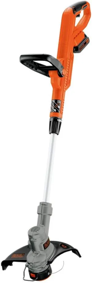 BLACK DECKER 20V MAX Cordless String Trimmer, 2 in 1 Trimmer and Edger, 12 Inch, Battery Included (LST300)