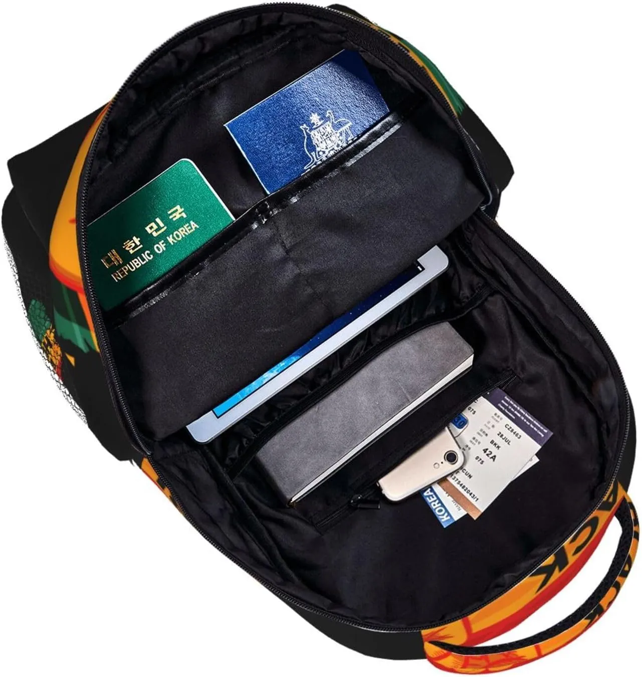 Black History Month Hand Symbol 11 Backpack Lightweight Laptop Backpack Casual Daypack Travel Double Shoulder Bag For Women Men
