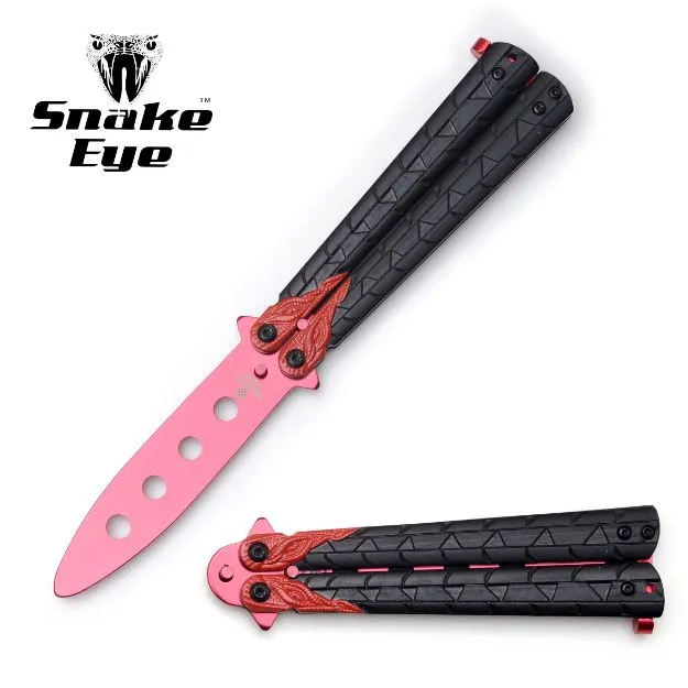 BLACK/RED PRACTICE BALISONG