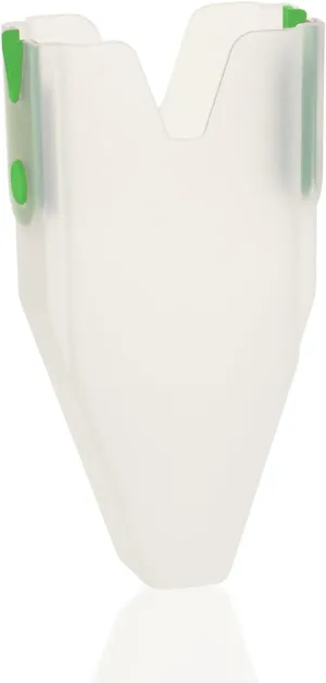 Blade Insert Box for V1, V3 & V6 without Base • Practical Storage for V-Slicer Inserts • Blade Inserts Box • Extra Storage Box for Vegetable Slicer Inserts • Color: Green