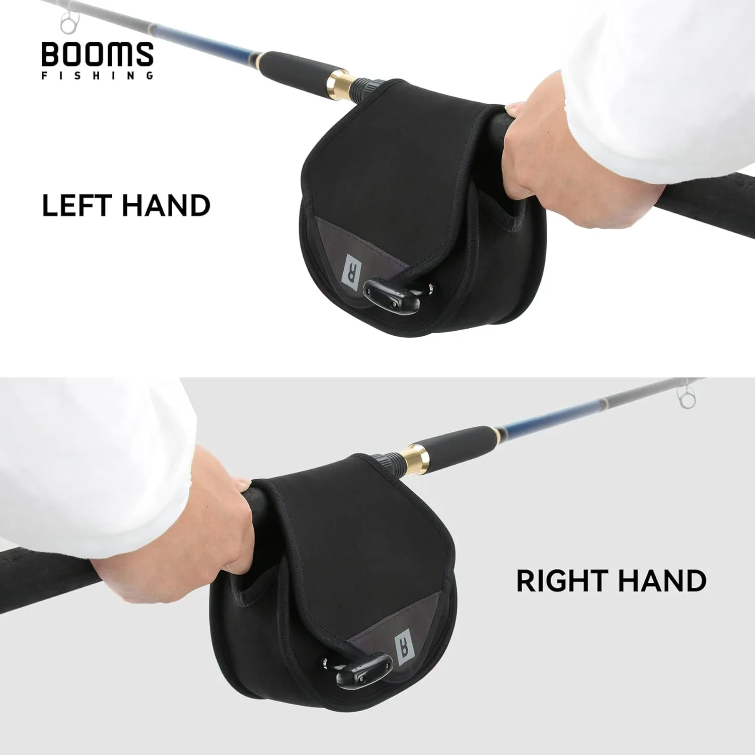 Booms Fishing RC2 Spinning Reel Cover, Fishing Reel Protective Case, Fit for 1000-10000 Spinning Reels, 5 Sizes Choices: S/M/L/XL/Universal Size