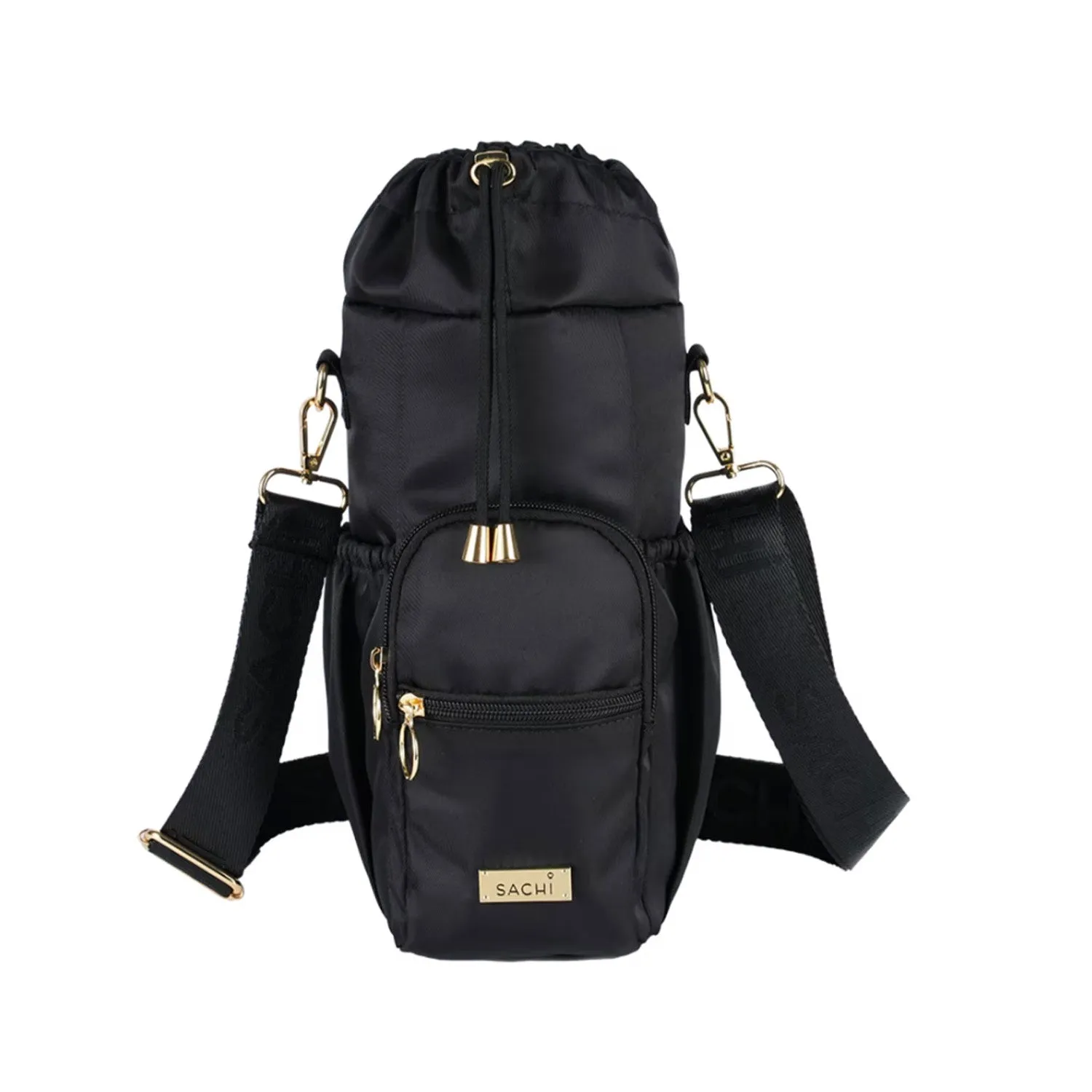 Bottle Bag Crossbody - Black