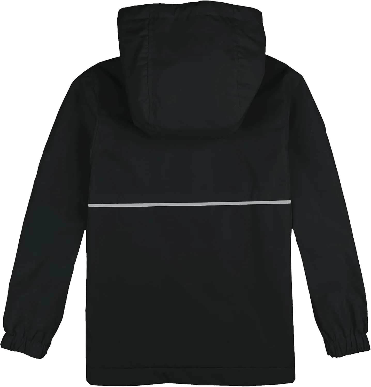 Boys Rain Jackets Lightweight Waterproof Hooded fleece Raincoats Windbreakers for Kids