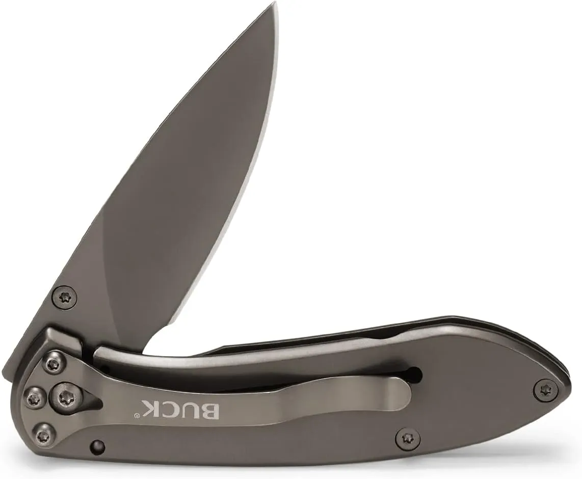 Buck 0327 Nobleman Folding Knife with Removable Clip