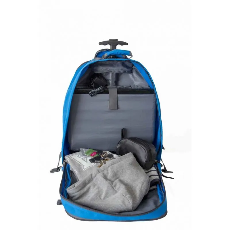 Cabin Max Lyon 22x16x8" (55x40x20cm) Cabin Trolley Backpack (Black)