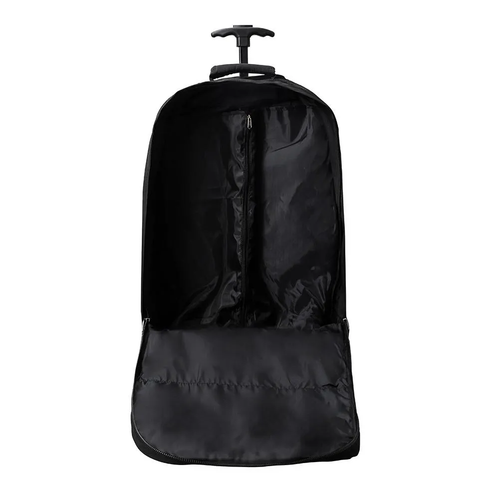 Cabin Max Lyon 22x16x8" (55x40x20cm) Cabin Trolley Backpack (Black)
