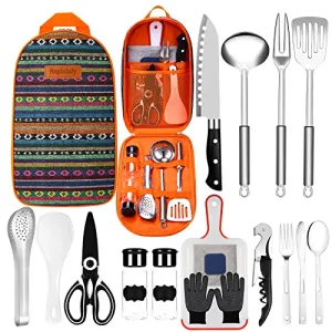 Camping Accessories - Gear Must Haves Tent, Kitchen, Cooking Utensils, Outdoor Stove, BBQ Stuff
