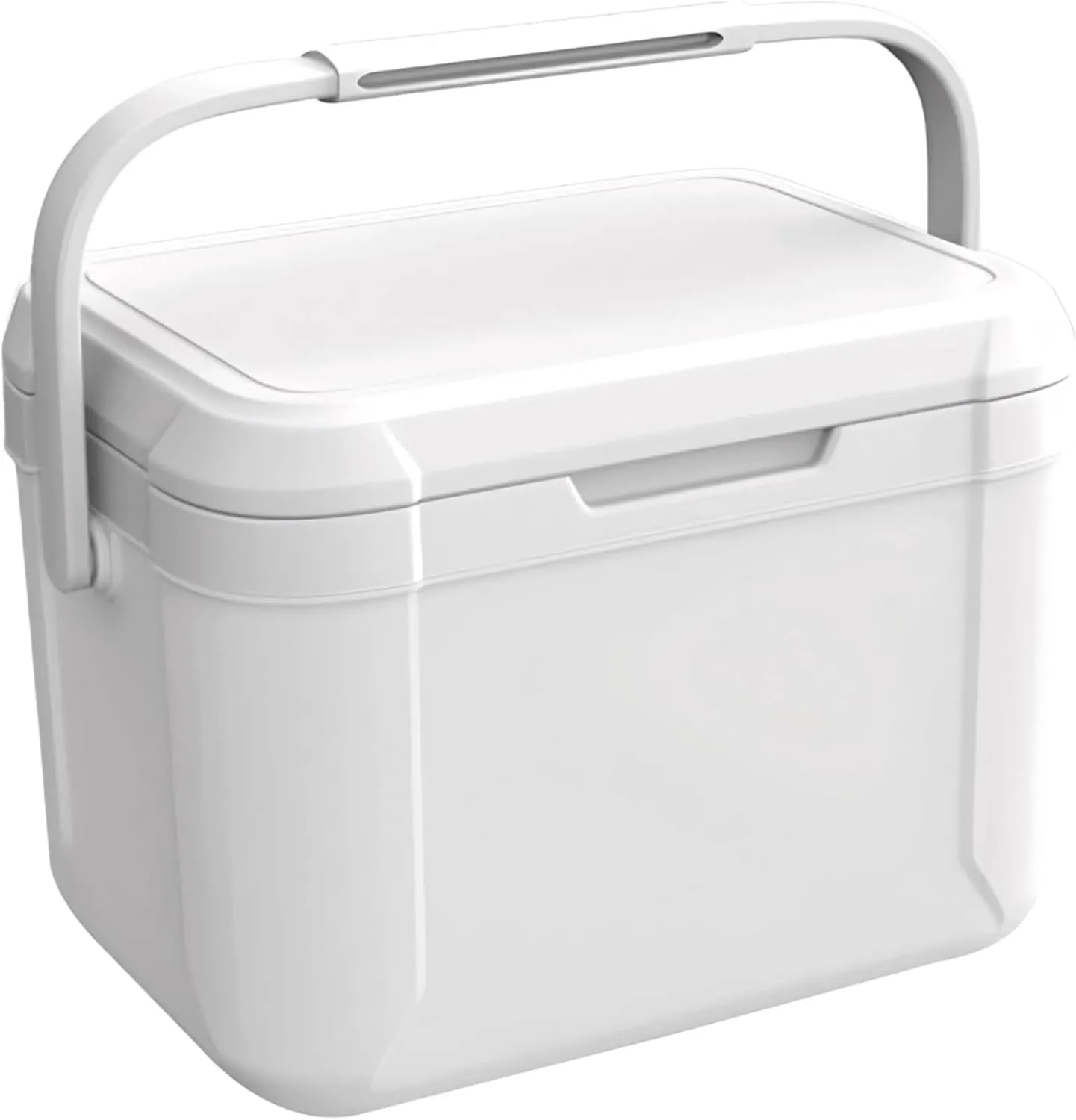 Camping Cooler 5L PU Small Cooler 76H Coooling ＆ 12H Warm Insulated Cooler Hard Lunch Box Cooler Hold 6 Cans Portable Ice Chest with Handle for Picnic, Beach, Grill