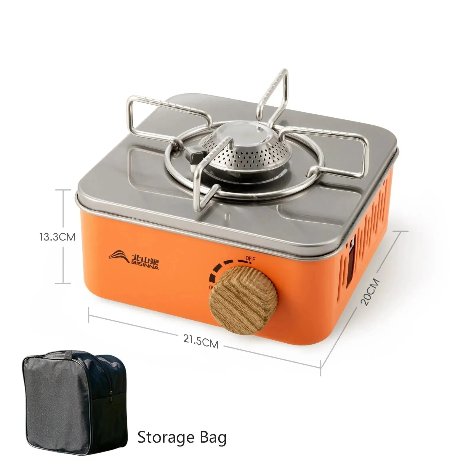 Camping Gas Stove - High Firepower Portable Cassette Furnace for Outdoor Picnic Camping