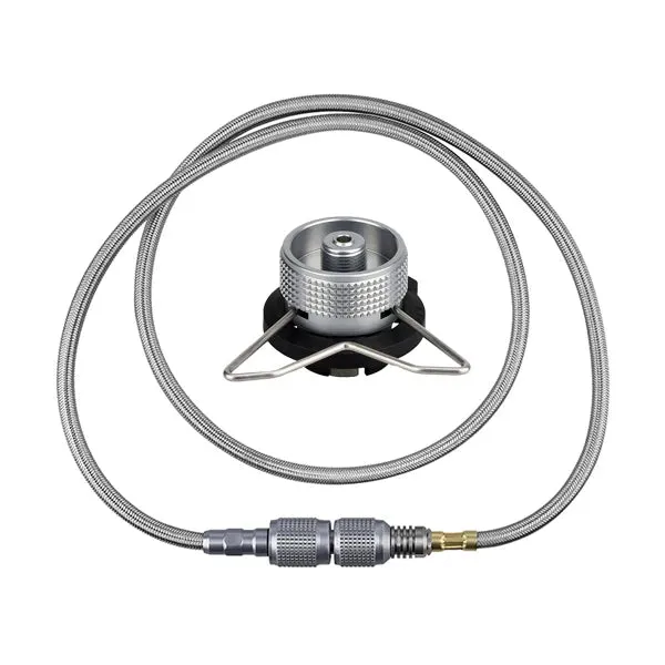 Campingmoon Outdoor Gas Stove Adapter Extension Hose Split Stove Butane Adapter Gas Tank Adapter Camping Equipment Accessories