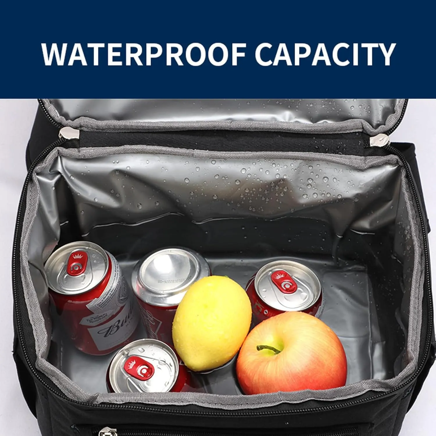 Car Camping Coolers for MG 3/3 (AU)/ (ME)/4/4 (CN)/5 (CN)/5 (ME)/5 EV/HS/Midget, Waterproof Portable Cooler, Leak Proof Picnic Insulated Bag, Ultra-Light Premium Ice Chest Box,E-Blue