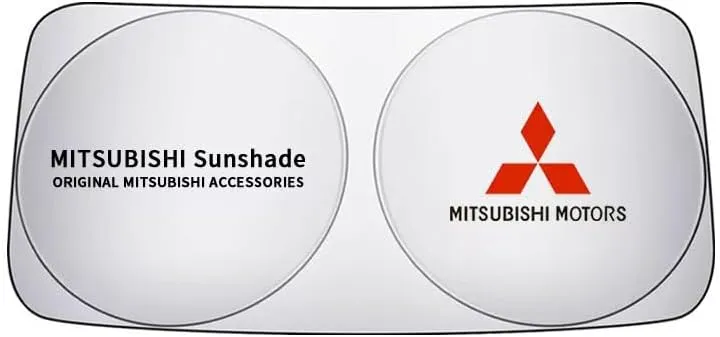 Car Windshield Sunshade for Mitsubishi Pajero 2006-2011, Foldable Sun Shield Car Window Front Windshield Sun Visor That Keeps Your Vehicle Cool, 150 * 70CM