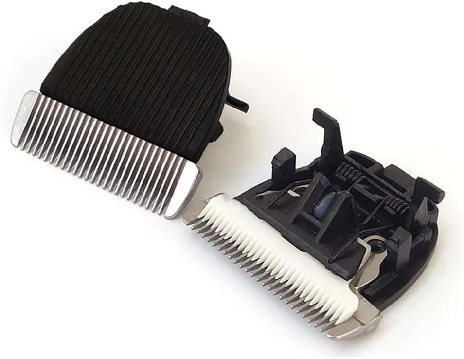 Ceramic Blade Knife Cutter Head for Codos CP-9600 Replacement Blade for Codos CP-9600 9580 9200 Pet Trimmer Clipper Spare Parts (Color : 2PCS ceramic blades)