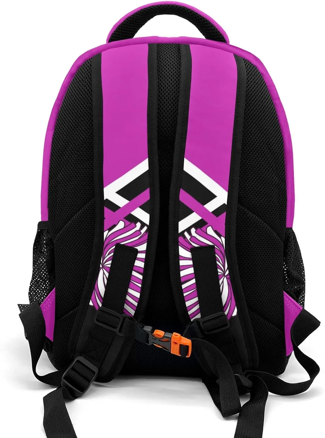 Cheerleaders Cheer Rose Purple Shoulder Backpack Bag for Sports Camping Hiking Travelling