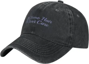 Chemo Hair Don't Care Stomach Cancer Classic Casquette Cap Lightweight Adjustable Comfortable Breathable Men Women Hat Black