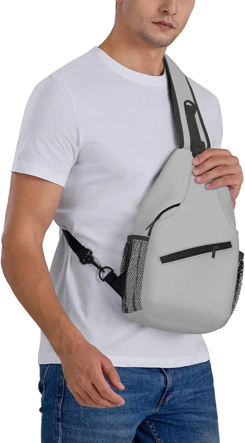 Chest Bag Fashion Casual Sports Daypack Travel Hiking Sling Bag for Women Men
