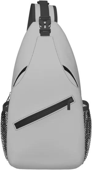 Chest Bag Fashion Casual Sports Daypack Travel Hiking Sling Bag for Women Men