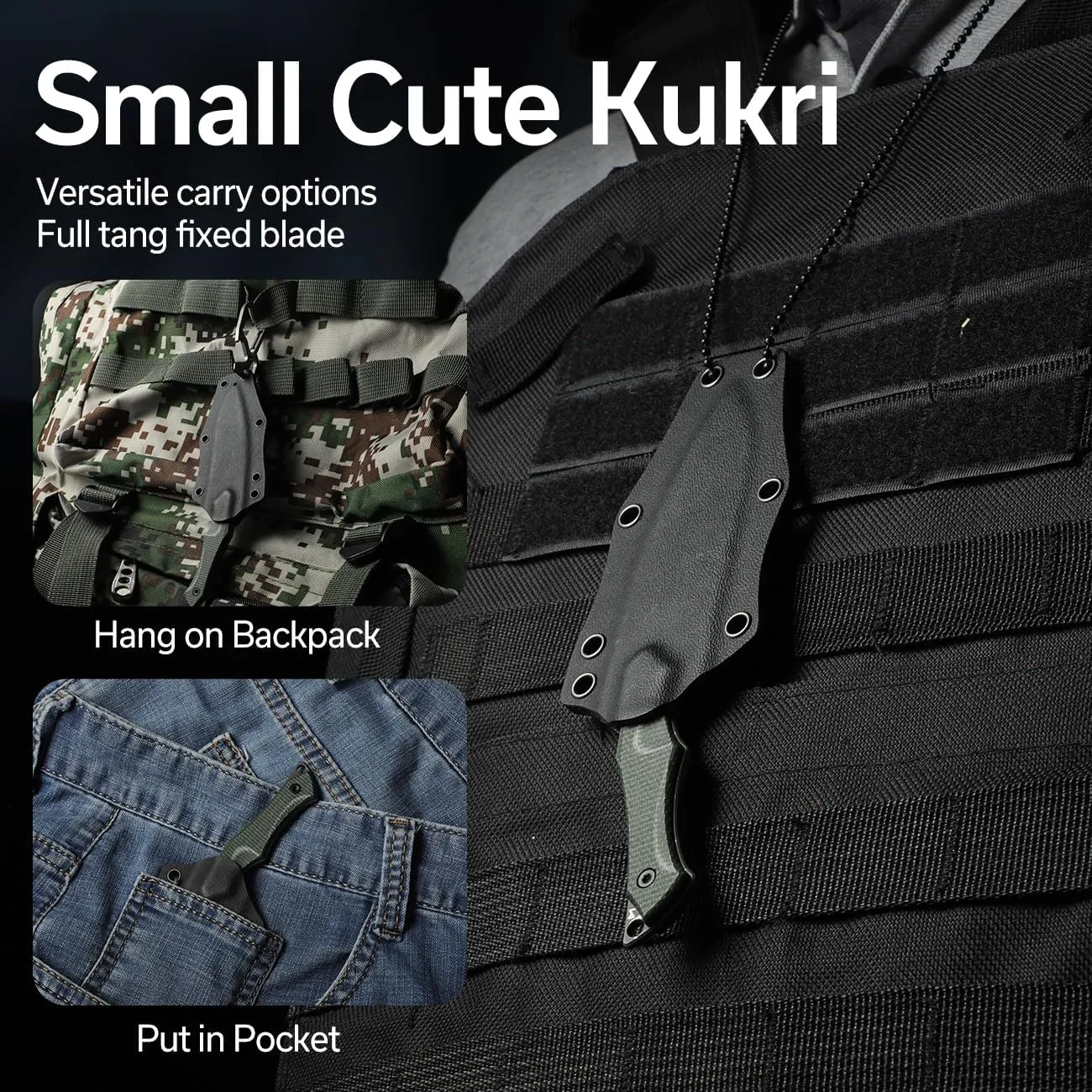 CIVIVI Vaquita II Fixed Blade Knife
