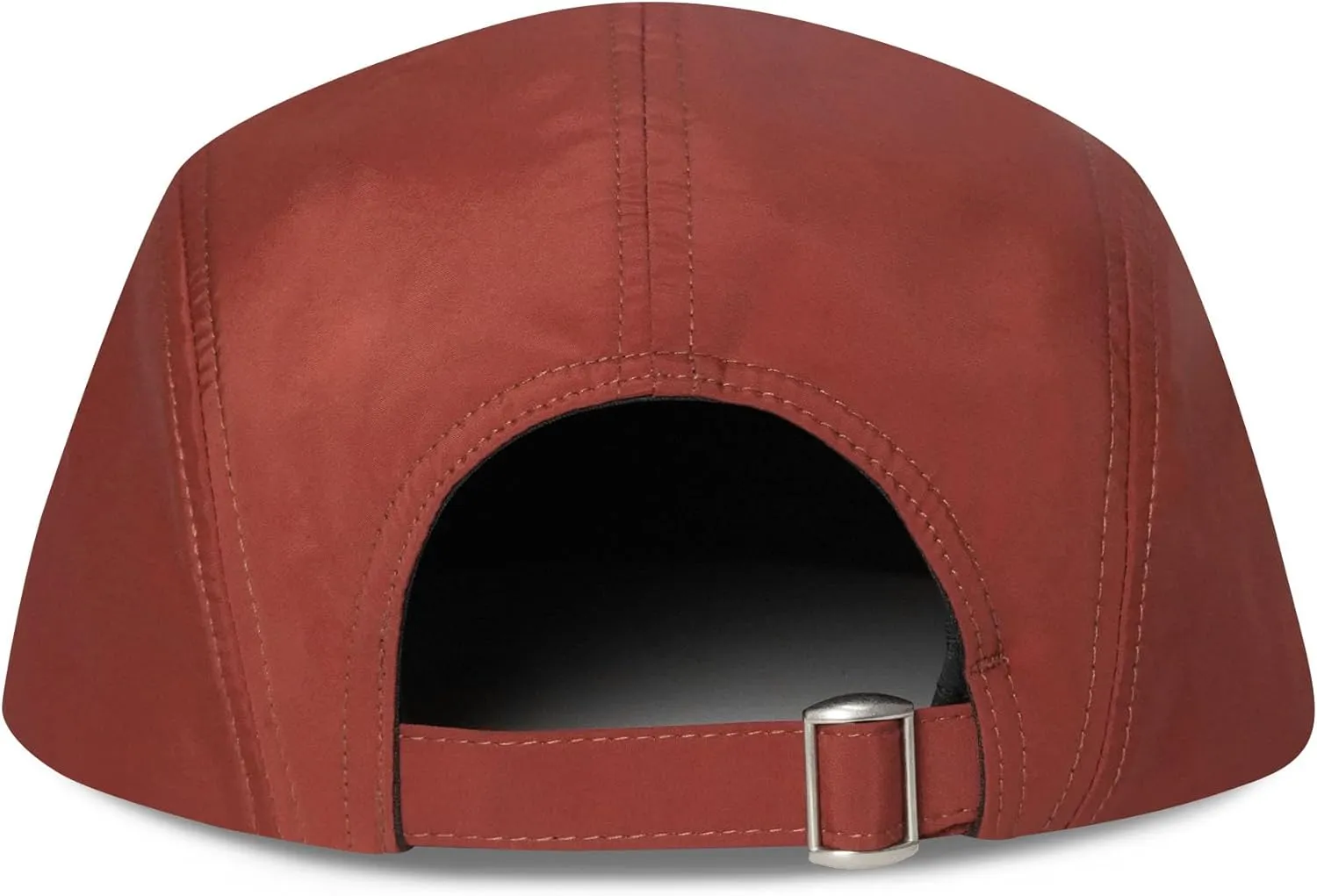 CLAPE Quick Dry 5 Panel Hat, UV Protection Short Flat Bill Baseball Cap Ajustable Unstructured Camper Hat for Outdoor Sport