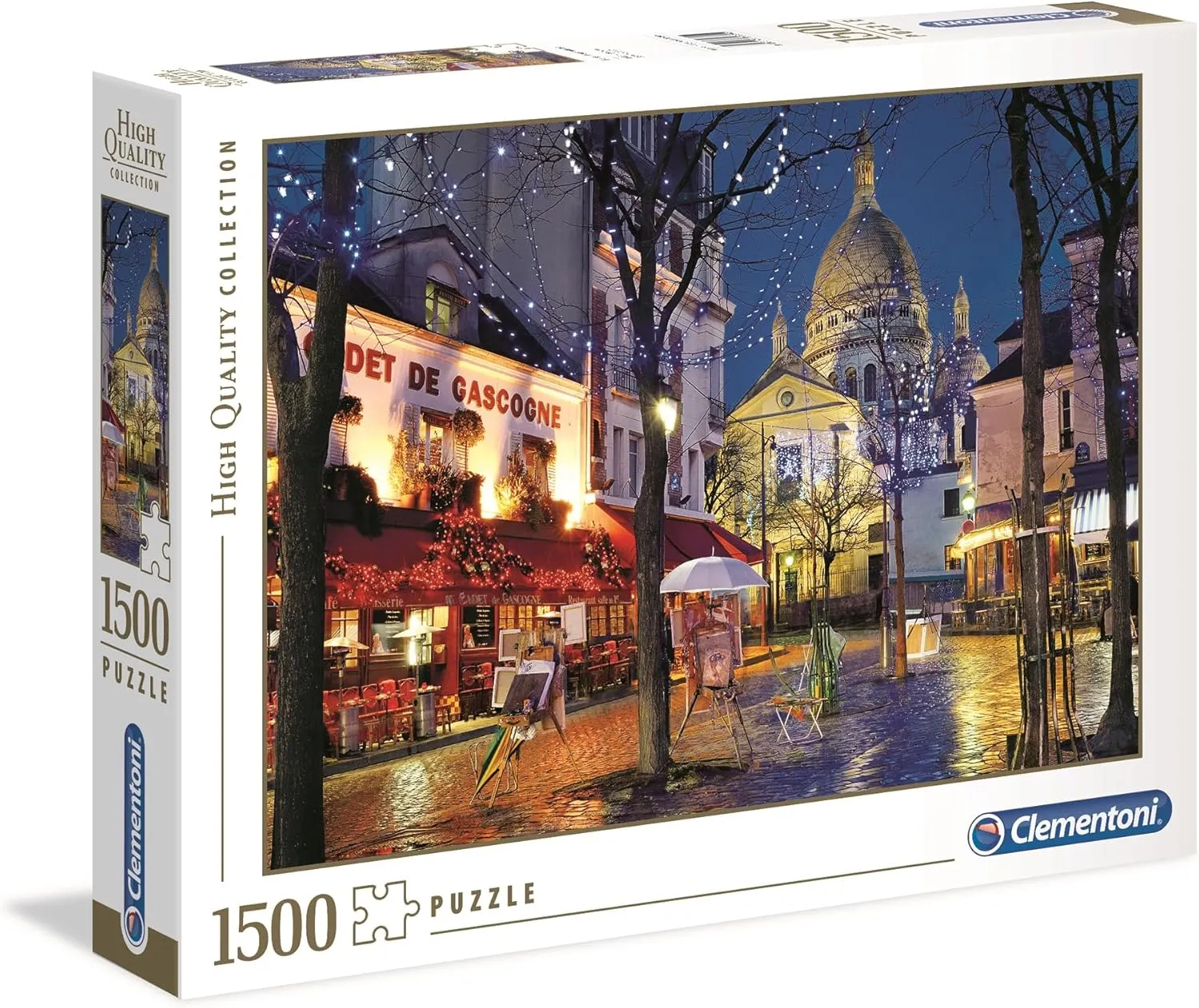Clementoni Paris, Montemarte 1500 Piece Jigsaw Puzzle