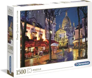 Clementoni Paris, Montemarte 1500 Piece Jigsaw Puzzle