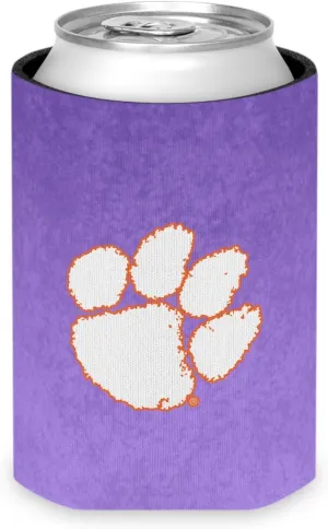 Clemson Tigers Can Cooler, Clemson University, Purple/white/orange