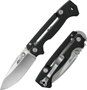 Cold Steel AD-15 3.5" S35VN Steel Ultra-Sharp Blade 5" G-10 Handle Tactical Folding Knife with Scorpion Lock and Pocket/Belt Clip