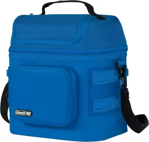 Coleman Pro 24-Can Premium Soft Cooler Lunchbox, Fully Insulated Lid & Body Stays Cold up to 35 Hours