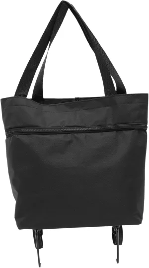 Collapsible Tey Bag with Shoulder Strap Storage Pouch for Outdoor Shopping Grocery Laundry Travel