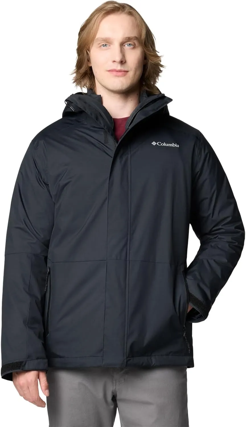 Columbia Men's Point Park Interchange Jacket, Black, Medium