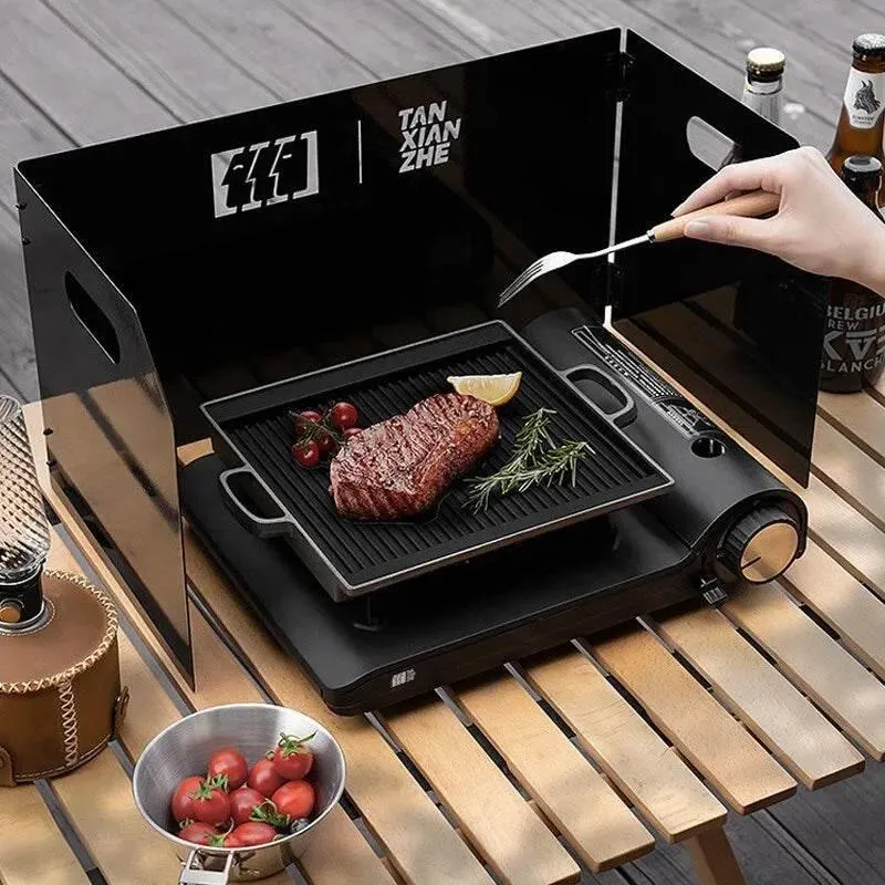 Compact Portable Gas Stove - Lightweight Camp Cooking Equipment